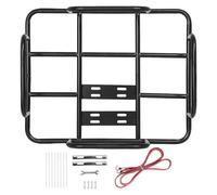 Portaequipajes para bicicletas - Portaequipajes de montaje trasero universal, Touring de liberación rápida con soporte lateral | Instalación sin esfuerzo Accesorios duraderos para bicicletas para alma