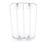 Portaequipajes para Bonneville Thruxton 900 T100 T120 Royal GT650 Portaequipajes Aerodinámico Ventosas Tanque Combustible Motocicleta(Plata)