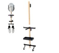 Portaequipajes Para Ciclismo - Colgador Montado En La Pared, Almacenamiento Que Ahorra Espacio | Organizador De Casco Duradero, Solución De Almacenamiento Montada En La Pared Resistente Para E