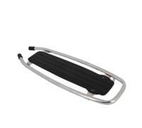 Portaequipajes para ciclomotor adaptable Peugeot 103 MVL cromado trasero + prote