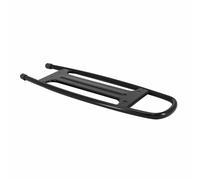 Portaequipajes para ciclomotor adaptable Peugeot 103 MVL negro trasero.