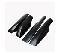 Portaequipajes para Coche Cubierta De Protección Tapa Extremo Rieles Techo para Toyota para RAV4 2006 2007 2008 2009 2010 2011 2012 Accesorios Coche Negro 4 Uds