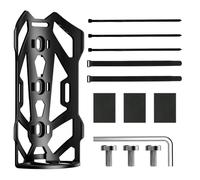 Portaequipajes para horquilla delantera para bicicleta de montaña, accesorio de carga hermético, para montar en bicicleta