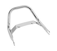 Portaequipajes para Monkey para Z125 2018-2024 Soporte para Asiento Individual Reposabrazos Asidero para Pasajero Manillar(Chrome)