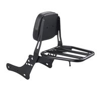 Portaequipajes para Moto para Kawaskai para Vulcan S 650 VN650 EN650 2015-2022 Motocicleta Ajustable Conductor Asiento Cojín Respaldo