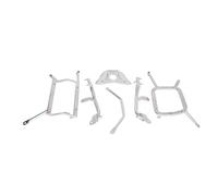 Portaequipajes para Moto para X-ADV750 XADV750 Kit Montaje para Equipaje Motocicleta Soporte Lateral Estante Trasero para Alforjas Marco Alforja para Viaje