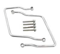Portaequipajes para Moto para Yamaha para V Star XVS 1100 21 Cm Soporte Universal Alforjas Portaequipajes Motocicleta Cromado