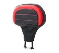 Portaequipajes para Motocicleta para Electra Glide Standard para FLHT 2009 Almohadilla para Respaldo De Motocicleta para Conductor Y Motociclista(Rojo)