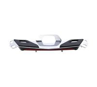 Portaequipajes para Motocicleta para Goldwing GL1800 2018 2019 2020 con Luz De Freno LED Portaequipajes Trasero Cromado/Negro para Motocicleta(Chrome and Red)