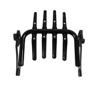 Portaequipajes para Touring Road King Street Electra Glide 2009 2010 2011 2012-2024 Portaequipajes Desmontable para 2 Personas Cromado Negro Motocicleta Soporte Trasero