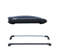 Portaequipajes para Vehículos Baúl De Techo Universal para Automóvil SUV 600 litros Color Negro(600L Black and Rack)