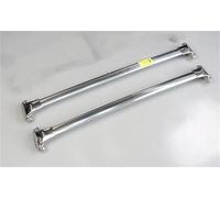 portaequipajes Portaequipajes De Acero Inoxidable Para Coche Barra Transversal Portaequipajes Riel Superior Accesorios Para Ford Para Explorer 2020-2025(Plata)