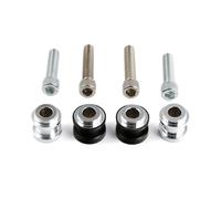 Portaequipajes Ride Pillion Portaequipajes Doble Desmontable Motocicleta para Deluxe FLDE 2020 Heritage Classic FLHC 2019 Softail Slim FLSL Street Bob(Chrome Docking Kit)