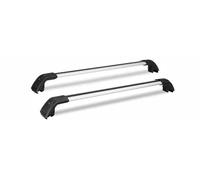 Portaequipajes Rieles Para Hyundai Para Ioniq 9 S Para SE Para SEL Para Limited Para Calligraphy 2025 2026 Barras Transversales Negras Para Techo Barra Portaequipajes(Black and silver)