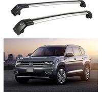 Portaequipajes Techo 2 uds Barras Techo para VW Atlas 2016-2020 Barras de Techo Auto Barras Laterales aleación Aluminio Cruzadas Baca Rieles