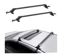portaequipajes Techo Barras Universales Portaequipajes Barra Transversal Aluminio Engrosada Sin Riel Lateral Capacidad Carga 70KG Baca Coche