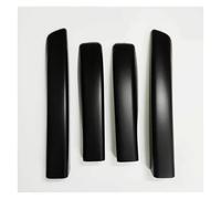 Portaequipajes Techo para Mitsubishi para ASX SUV 2013-2019 Cubierta Plástico para Barra Equipaje Techo Delantera Y Trasera Tapa Repuesto para Portaequipajes Coche(Black-Rear Pair)