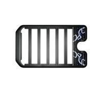 Portaequipajes techo Portaequipajes Para Techo Coche Para Sequoia | Caja de escalera de equipaje con cestas de aleación de aluminio Lado 2003-2020