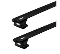 Portaequipajes Thule con EVO WingBar Black Honda equipación SUV con barras longitudinales de techo (hagus) 23-25
