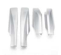 Portaequipajes Transversales Cubiertas Los Extremos del Portaequipajes Techo Coche para Toyota RAV4 XA30 2006-2012 Protectoras La Carcasa(Plata)