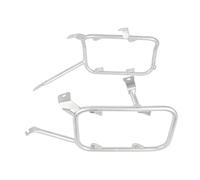 Portaequipajes Trasero Alforjas Laterales para Motocicleta Soporte para Maleta Superior Soporte para Equipaje para CRF1100L para Africa Twin para Adventure Sport(Plata,Pannier Rack)