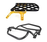 Portaequipajes Trasero Barras Protectoras para Alforjas Laterales De Motocicleta Y Soporte para Portaequipajes Trasero, Soporte para Maleta Superior para Suzuki DR6501996-2025(Gold)