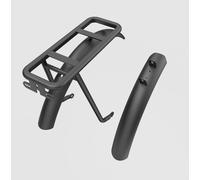Portaequipajes trasero de aluminio y carbono ADO Air Negro