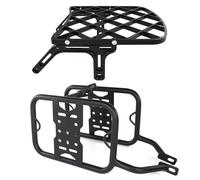 Portaequipajes Trasero Desmontable para Motocicleta Soporte para Alforjas Laterales para Suzuki DR650 1996-2025(Negro)