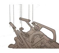 Portaequipajes Trasero GIVI SR2139 Para Yamaha Tracer 900/GT