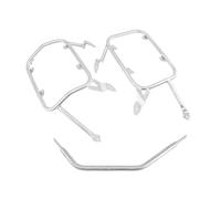 Portaequipajes Trasero Moto Alforjas Laterales Motocicleta Marco Portaequipajes Soporte Alforjas para BMW F750GS F 750 850 GS F850GS F750 F850 2018-2021 2022 2023(Silver Pannier Rack)