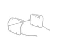 Portaequipajes Trasero Moto Alforjas Laterales Motocicleta Portaequipajes Caja Lateral Soporte Alforjas para Benelli TRK702 TRK702X TRK 702 X 702X 2022 2023 2024(Plata)