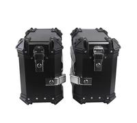 Portaequipajes Trasero Moto para Benelli TRK 502 TRK502 Soporte Lateral Maleta Motocicleta Alforja Portaequipajes Caja Superior Trasera Maletero Portaequipajes Motocicleta(38L Side Box Black)