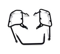 Portaequipajes Trasero Moto para BMW F 750GS F 850GS LC para ADV Adventure 2018-2023 Alforja Motocicleta Caja Herramientas Lateral Soportes Caja Portaequipajes(Negro)