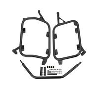 Portaequipajes Trasero Moto para BMW F 900 GS F900 GS 2024 2025 F900GS Portaequipajes Caja Trasera Alforjas Portaequipajes Lateral Soporte Maleta Equipaje(Black Pannier Rack)