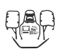 Portaequipajes Trasero Moto para BMW F 900 GS F900 GS 2024 2025 F900GS Portaequipajes Caja Trasera Alforjas Portaequipajes Lateral Soporte Maleta Equipaje(Black One Set)