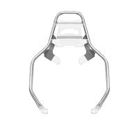 Portaequipajes Trasero Moto para Kawasaki para Versys para 650 2010 2011 2012 2013 2014 Portaequipajes Motocicleta Alforjas Soporte Caja Equipaje Soporte Carga(Silver Top Rack)