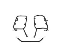 Portaequipajes Trasero Moto para Suzuki V-Strom 650 DL650 2017-2024, Funda Trasera para Maletero Motocicleta Alforjas Soporte Portaequipajes Acero Inoxidable(Black Pannier Rack)