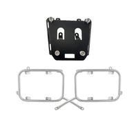 Portaequipajes Trasero Moto para VOGE 300DS 300 DS 2022 2023 300 DS Caja Trasera para Motocicleta Alforjas Portaequipajes Lateral Soporte Montaje para Maleta(Silver One Set)