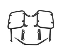 Portaequipajes Trasero Moto para XL750 Transalp 750 2023-2024, Caja Lateral Bolsa Alforja Soporte Maletero Soporte Alforjas Kit Soporte Portaequipajes Lateral(Negro)