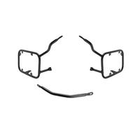 Portaequipajes Trasero Moto Soporte Equipaje Lateral Acero Inoxidable para BMW F900XR F 900XR F900 XR Soporte Alforjas Marco Portaequipajes Motocicleta 2019-2025(Plata)