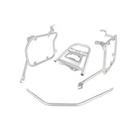 Portaequipajes Trasero Moto Soporte para Equipaje Motocicleta Caja Lateral Alforjas Portaequipajes para CRF1100L Africa Twin Adventure Sport 2020 21 22 2023(Silver One Set)