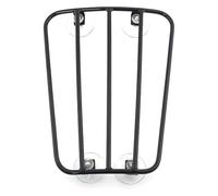 Portaequipajes Trasero Motocicleta para Bonneville Thruxton CB1100 Universal Motocicleta Ventosas Depósito De Combustible Portaequipajes Bandeja Trasera Aero Parcel(Negro)