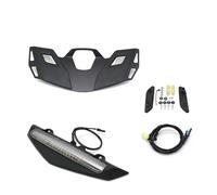 Portaequipajes Trasero Motocicleta para Goldwing para Gold para Wing GL 1800 GL1800 B DA para Tour 2021-2022 Bandeja para Baúl Trasero Motocicleta Luz LED Carga(Black and White Set)