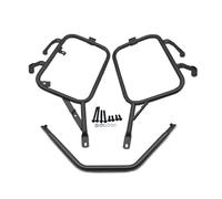 Portaequipajes Trasero Motocicleta Soporte para Alforjas Motocicleta para ZONTES ZT703 ZT703F ZT 703 F 2024 Soporte para Maletas Laterales Accesorios para Maletas Superiores Carga(Negro)