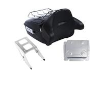 Portaequipajes Trasero Motocicleta XF111547-06-A King Pack Trunk 2 Up, Estante de Montaje para Tour Pak Sport Glide FLSB 2018-2022 2020 2019