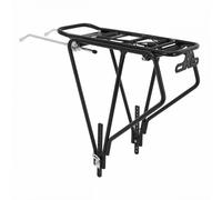 Portaequipajes trasero para bicicleta con barras P2R de aluminio negro ajustable