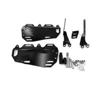 Portaequipajes Trasero para CFMOTO 450MT 450 MT 2023-2025 Soporte Portaequipajes Trasero para Motocicleta Caballete Lateral Soporte para Alforjas Bolsas Laterales Portaequipajes Moto(Negro)