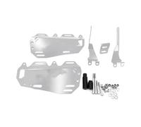 Portaequipajes Trasero para CFMOTO 450MT 450 MT 2023-2025 Soporte Portaequipajes Trasero para Motocicleta Caballete Lateral Soporte para Alforjas Bolsas Laterales Portaequipajes Moto(Plata)