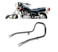 Portaequipajes Trasero para Haojue GN125 para Suzuki GN250 Retro Crown Motocicleta Marco Trasero Modificado Alerón Trasero Manija Estante Apoyabrazos Marco Trasero Portaequipajes Moto(125)