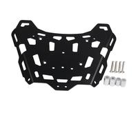 Portaequipajes Trasero para Triumph para Tiger 900 para Rally Pro para Tiger900 GT 2022 Portaequipajes Trasero Motocicleta Estante Equipaje Soporte Caja Trasera Placa(Negro)